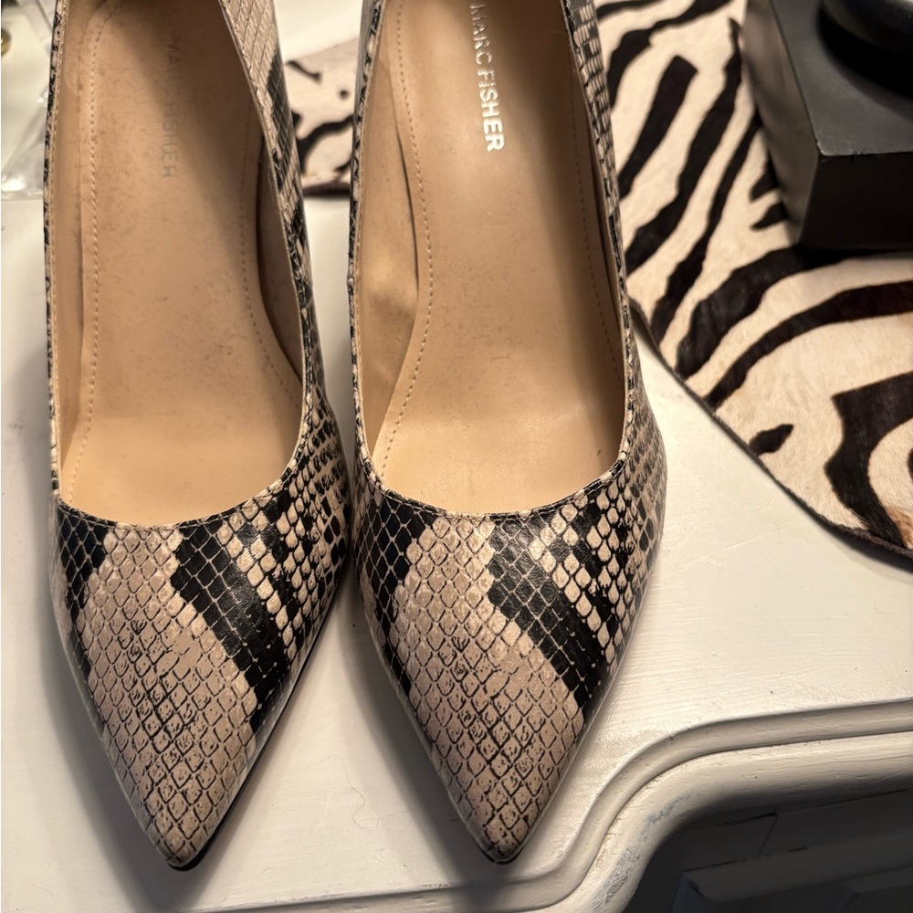 Marc Fisher Women's Snakeskin Pumps